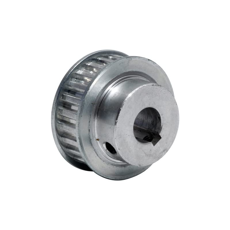 Poulie de courroie dentée XL 24 dents contre le jeu mécanique sur axe motorisé de 17mm