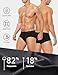 Casey Kevin Men's Classic Solid Swim Briefs Sexy Bikini Underwear Tan Through Full Coverage Swimwear,Black,X-Large