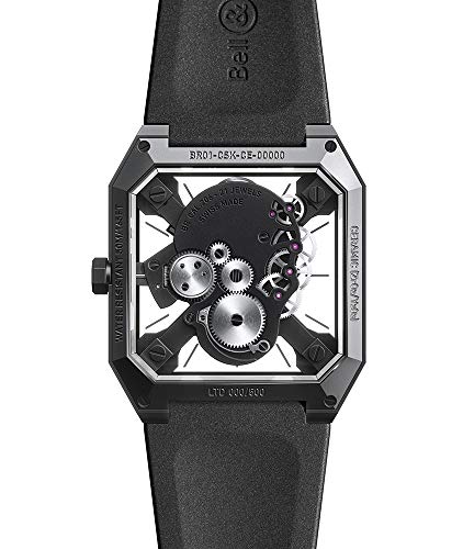 Bell & Ross BR 01 Cyber Skull Limited Edition Watch BR01-CSK-CESRB,Black3