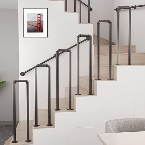 Rampes d'escalier de Transition antidérapantes de sécurité en forme de U