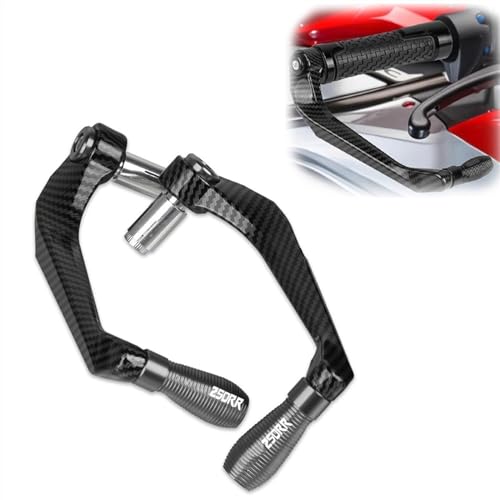 Protège-mains moto carbone universel guidon garde levier frein embrayage