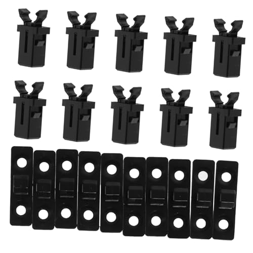 JEWEDECO 10Zbg S~̊W̃obN rbN ANZT[ EC[ WtS~ xr[ LrlbgbN S~ vXobN qW  Black