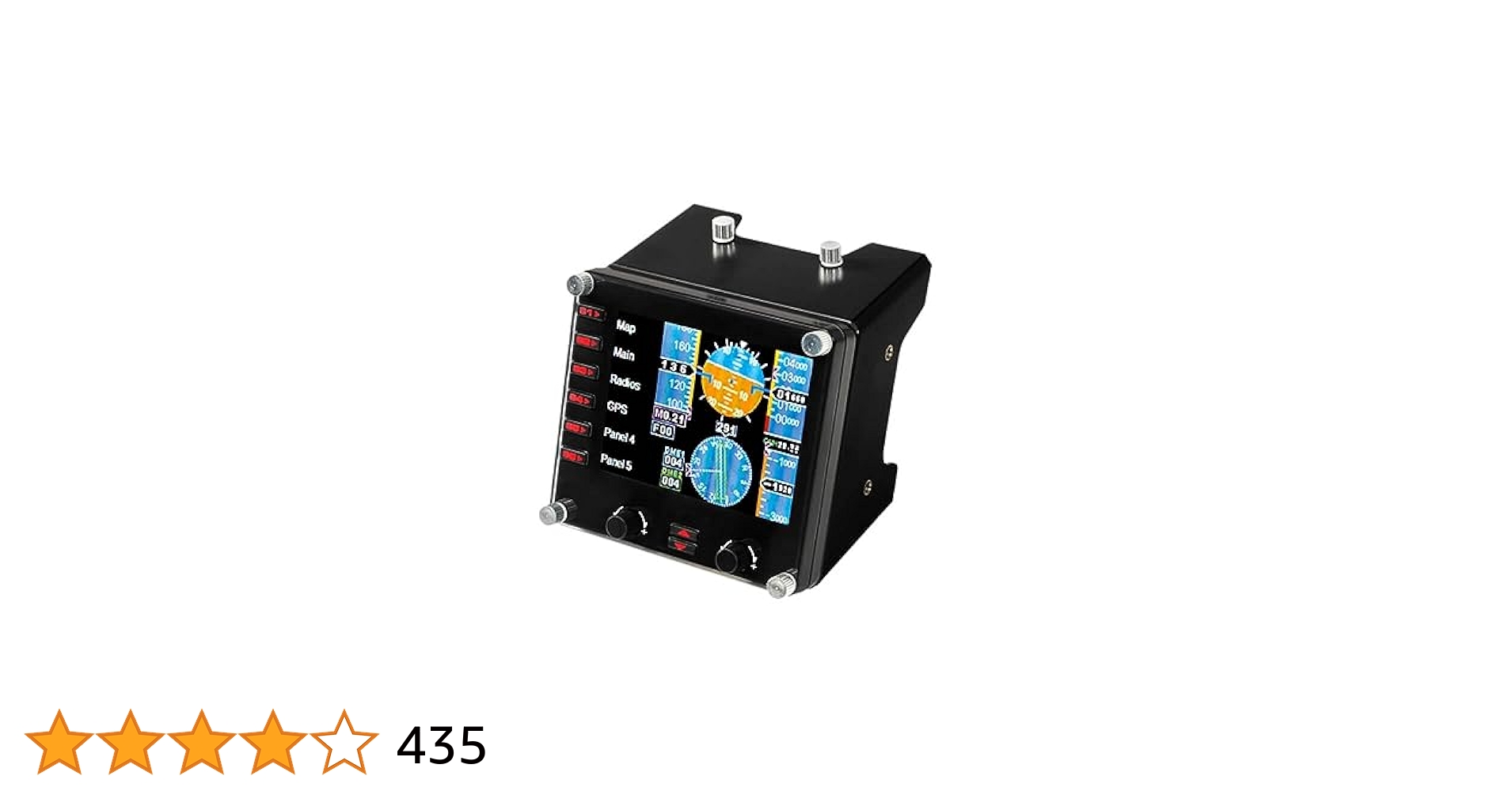 FLIGHT INSTRUMENT PANELフライト・インストルメントパネル Amazon.com: Logitech G USB Pro Flight Instrument Panel