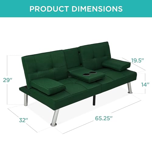 La mejor comparación de Sofa cama verde los 10 mejores. 2 Imagen adicional