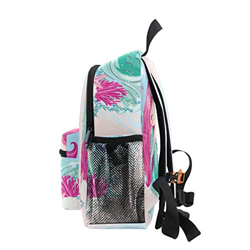 Aflyko Mermaid Kids Backpack For Daycare Bookbag For Kindergarten Daypack For Toddler Girls And Boys 10 X 4 X 12 Inch #TOP7