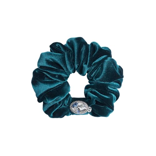 Evita Peroni Crystal Velvet Scrunchie for Women - Royal Style