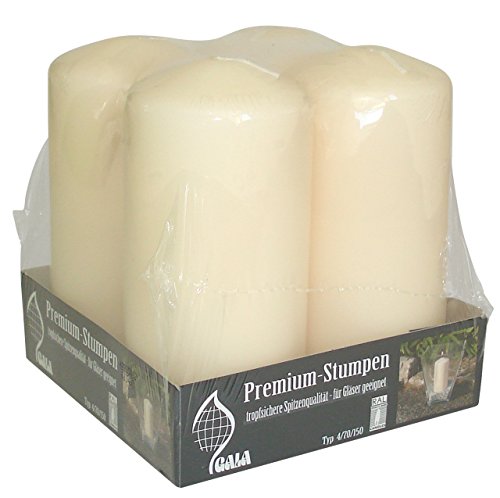 Confezione da 4, colore: avorio, dimensioni: 70 x