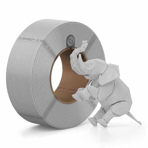 Image of Bambu Lab PLA Matte 1.75mm 1kg 3D Printer Filament Light Gray 10104 Refill