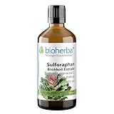 Sulforaphan Brokkoli Tropfen, Tinktur 100 ml – Brassica oleracea Extrakt mit...
