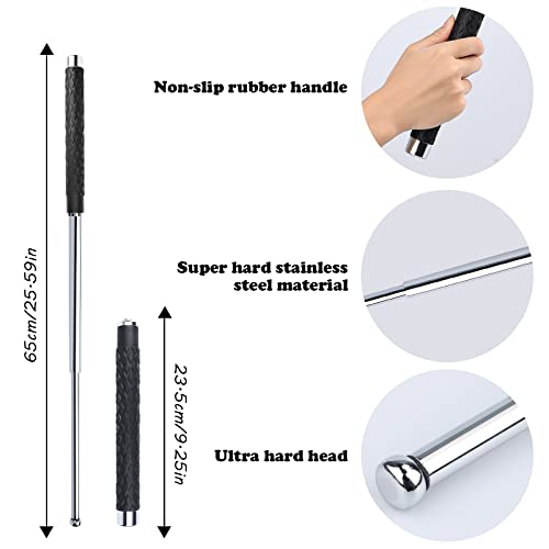 Multifunktional Wanderstöcke Tragbare Walking Stöcke aus Rostfreiem Stahl Telescopic Stock Multifunktionale Outdoor… - Image 3