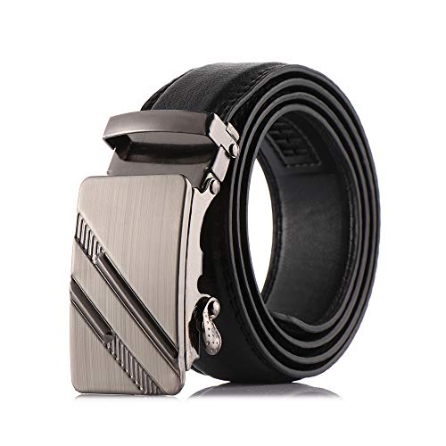 PU Belts Luxury Ratchet Waistband Strap Men Military Automatic Buckle(5)