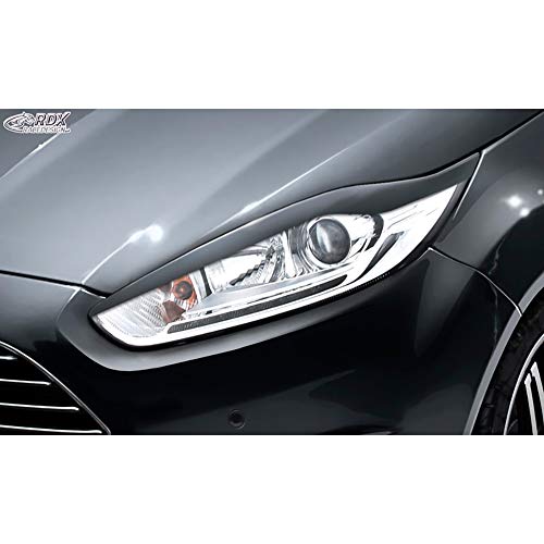 Spoilers de phares Ford Fiesta VII Facelift 2012-2017 RDX ABS pour un look sportif profilé