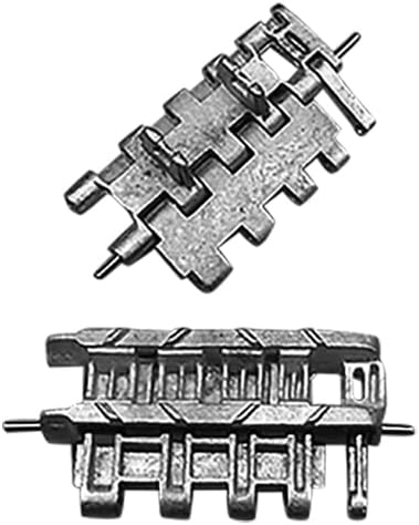 1/35 Workable Metal Transport Pattern 1 Track Links Set German Panzer Tiger II King Tiger Jagdtiger Model Kit