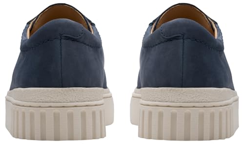 Clarks Para Mujer. 26181210 Zapatillas De Piel Mayhill Walk Marino (40), 3 A 5Cm, Cordones, Casual - 5