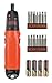 BLACK+DECKER A7073 Atornillador de 6V con 19 Puntas incluye 4 pilas AA