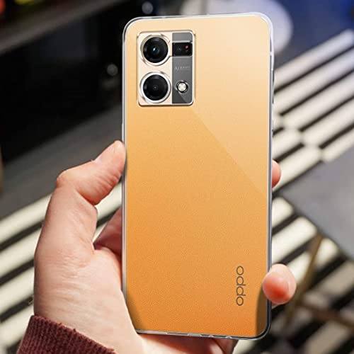Image of COVERBLACK Rubber Back Cover for Oppo CPH2461 / Oppo F21sPro 4G - Transparent