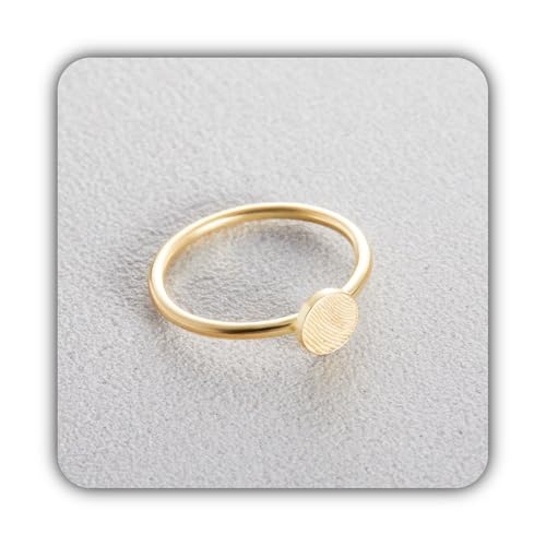 Bague empreinte digitale personnalisée pour graver vos plus précieux souvenirs