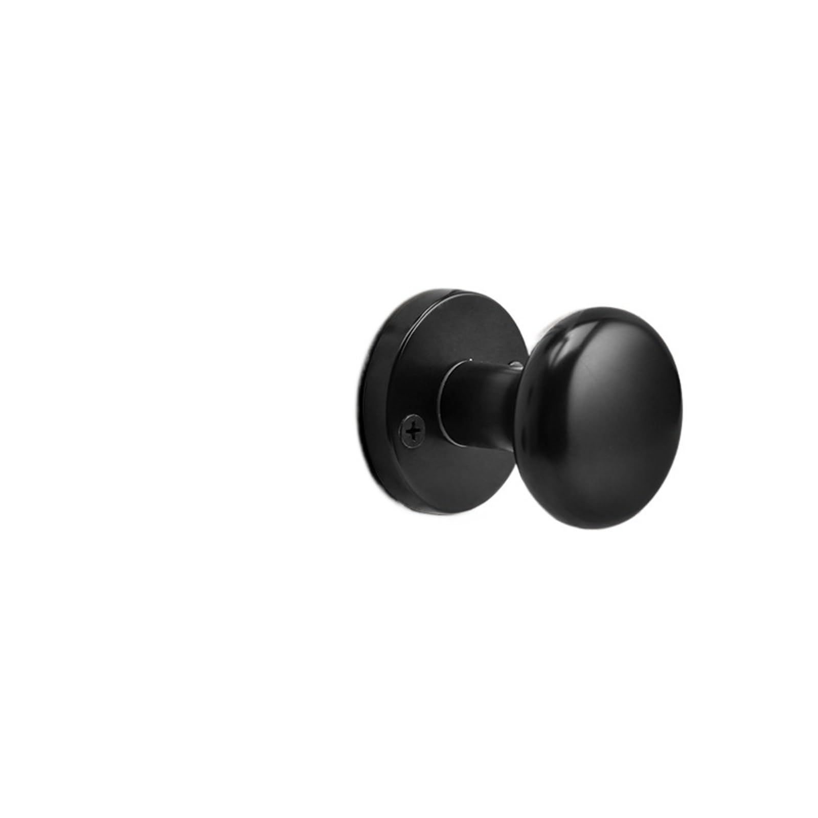 ZONSHJDKR Invisible Door Lock Zinc Alloy Single-Sided Indoor Bedroom Secret American Black Single Tongue Mechanical(Type C zinc Alloy Invisible)