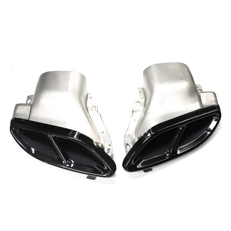 Silencieux d'échappement voiture pour Benz GLE W213 embout inox buse noire