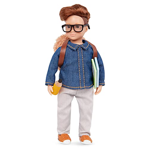 Lori Dolls – Thomas’ Scooter Set – Mini Boy Doll & Scooter Playset – 6-Inch Doll With Vehicle & Accessories – Clothes, Helmet, Ball, Backpack – Toys For Kids – 3 Years + (Lo31208Z) #TOP1