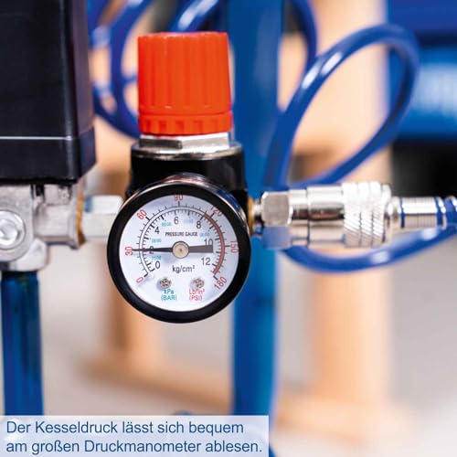 Scheppach Druckluft Kompressor HC30ox mit 1100W Motor und 24L Kessel