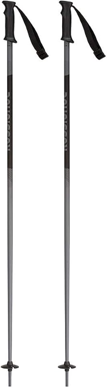 Bastones de esquí Tactic Grey/Black, Hombre, RDI2010, Gris/Negro