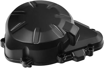 Left Stator Engine Cover Crank Case Compatible with Z900 ABS Models 2017 2018 2019 2020 2021 2022(Black)