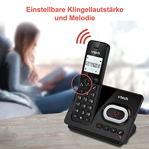 Telefon bezprzewodowy z automatyczną sekretarką i dwiema słuchawkami