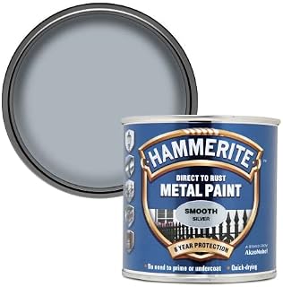 Hammerite Direct to Rust Metal Paint - Smooth Red Finish 750ML