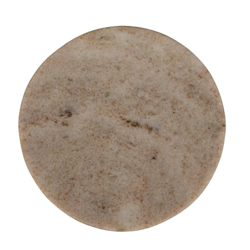 Creative Co-Op Marble Round Soapdish, Beige by Creative Co-Op - Image 3
