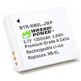 Wasabi Power CAS NP-6L Battery 2-Pack for Generic FHD 1080P 44MP Digital Camera. Compatible with Aasonida, CAMKORY, GREYKA, HOORUAN, IWEUKJLO, lamphle, Lecran, Nsoela, VAHOIALD, YOODEE, and More