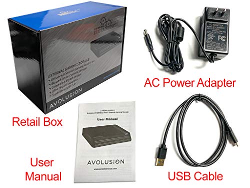 Avolusion HDDGEAR Pro Externe Spiele-Festplatte (2 TB, USB 3.0, für PS5-Spielekonsole) – Bild 5