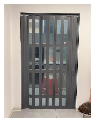 Yllffll Falttüren Innentüren Grau 215 cm