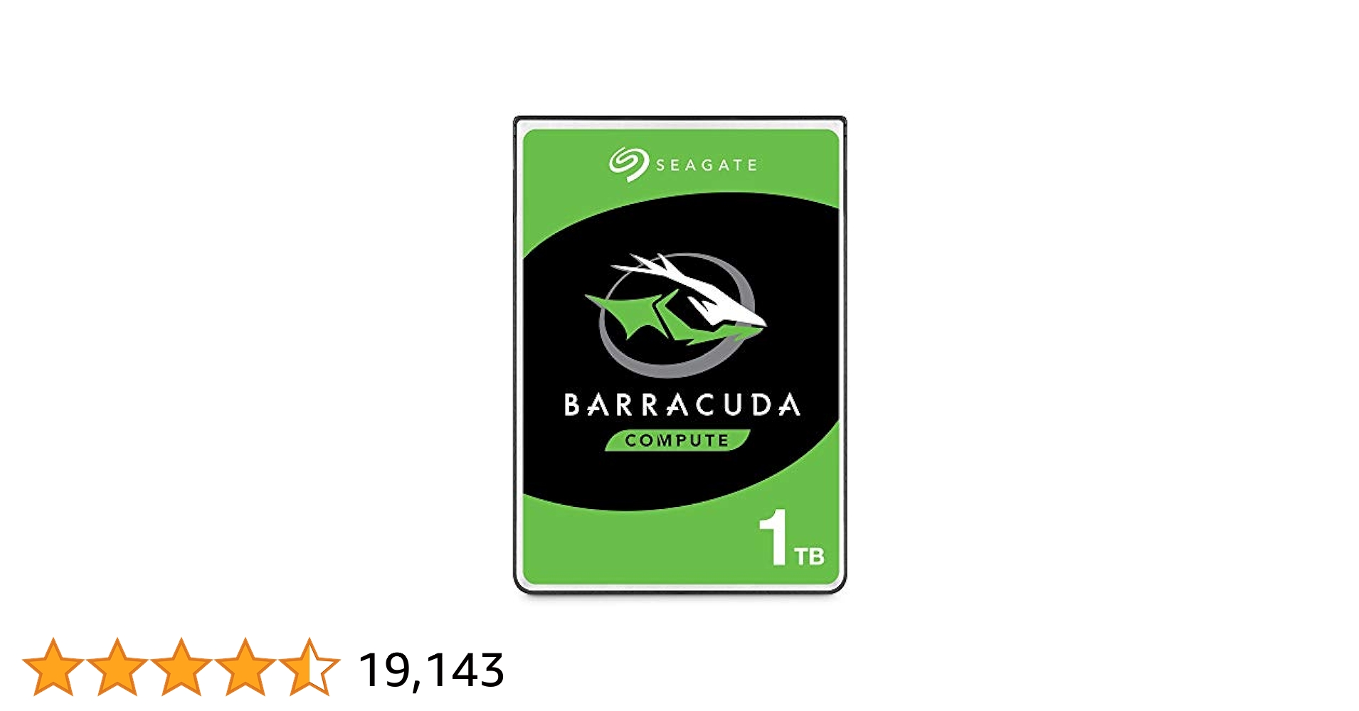 Seagate BarraCuda 1TB Internal Hard Drive HDD - 2.5 Inch SATA 6 Gb/s 5400 RPM 128MB Cache for PC Laptop - Frustration Free Packaging (ST1000LM048) Seagate BarraCuda 1TB Internal Hard Drive HDD - 2.5 Inch SATA 6 Gb/s 5400 RPM 128MB Cache for PC Laptop - Frustration Free Packaging (ST1000LM048)