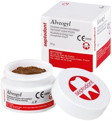 Alveogyl Dry-Socket Surgical Dressing, 10g, Dental Treatment