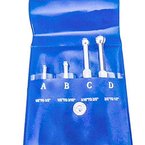 image for HFS (R) 4 pc Full-Ball Small Bore Hole Precision Gage Gauge Set
