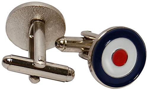 Williams & ClarkMens Executive Cufflinks Military Collection Enamel British MOD Target Cuff Links, Metal, na