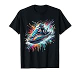 Un Jet Ski Pintado En Acuarela Camiseta