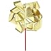 FAZHBARY Glitter Gold Dance Ribbons Rhythmic Gymnastics Ribbon Dancing Streamers for Baton Twirling Wands Artistic Dancing Training Supplies, 2 Pack