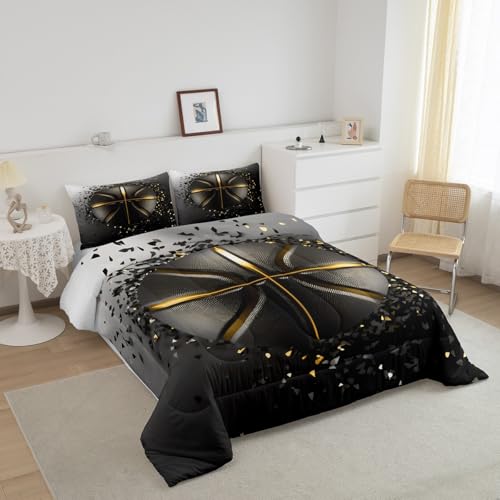 Image of Feelyou Basketball Cool Bedding Set Full Size for Kids Teens