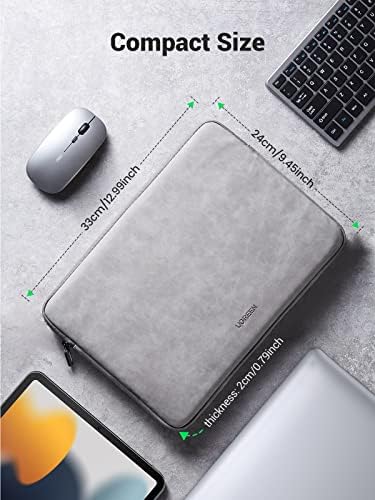 UGREEN Laptop Case for 13-14 Inch Laptop, Laptop Sleeve Shockproof Water Resistant Compatible with MacBook Pro/Air 13.3/14, Surface Laptop, Lenovo, Dell, Asus, HP PC Laptop