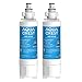 Price comparison product image AQUACREST 257760 Replacement Fridge Water Filter, Compatible with Panasonic CNRAH 257760, CNRBH-125950 (2)