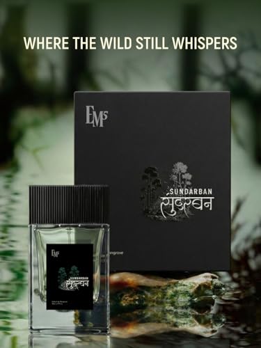 Image of EM5 Sundarban | Green, Wet Earthy, Vetiver | Extrait de Parfum for Men and Women | Long Lasting Niche Perfume with Natural Essential Oils | Luxury Perfume Gift for Him & Her | 50ml