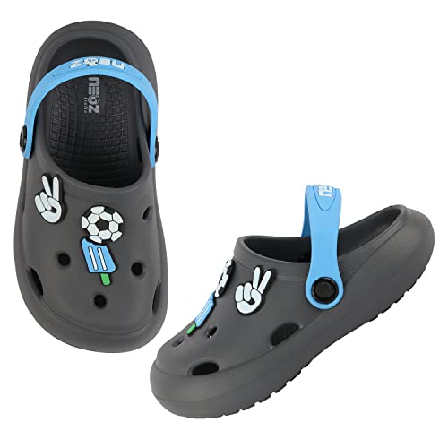 Image of NEOZ Casual Slingback Clogs for Kids with Soft Sole | Slip-On Breathable, Lightweight | Comfortable & Durable | Stylish Indoor & Outdoor Sandals Clogs for Kids