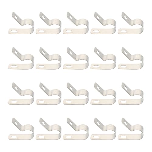 Hemobllo 100�� R�^�P�[�u���N�����v 10mm �d���P�[�u���N���b�v �A���~�� �ό󐫃R�[�h�z���_�[ ���O�X�g�����O���C�g �z�������p�p�e�B�I���C