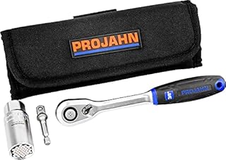 Projahn 3/8 Inch Plain Socket Spanner Set 3 Pieces 3064