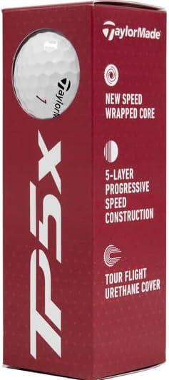 2024 Taylormade TP5x Personalized Golf Balls