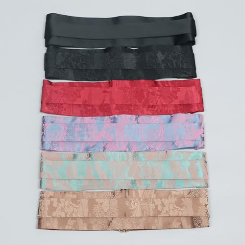 Women's Wide Belt for Dresses and Tops Satin Retro Chinese Style Ancient Style Decoration with Hanfu Skirt4