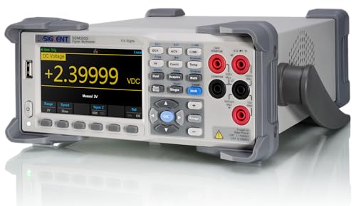 SIGLENT SDM3055 デジタルマルチメーター 5?桁 240,000カウント DC電圧 200mV-1000V AC電圧 200 mV-750 V DC電流 200uA-10A AC電流 20mA-10A 真の実効値 4.3インチTFT液晶 卓上