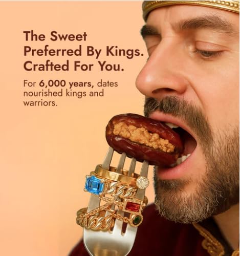 Image of Zabbaat Medjool Dates - Fresh, Dry, Black Arabian Dates - Naturally Sweet, Nutritious, Perfect for Snacking, Boost Energy, and Healthy Lifestyle - Medjool Dates (500gm (Box of 7))